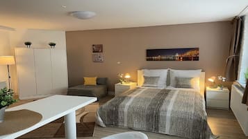 1 Schlafzimmer, kostenloses WLAN, Bettwäsche, Rollstuhlgeeignet