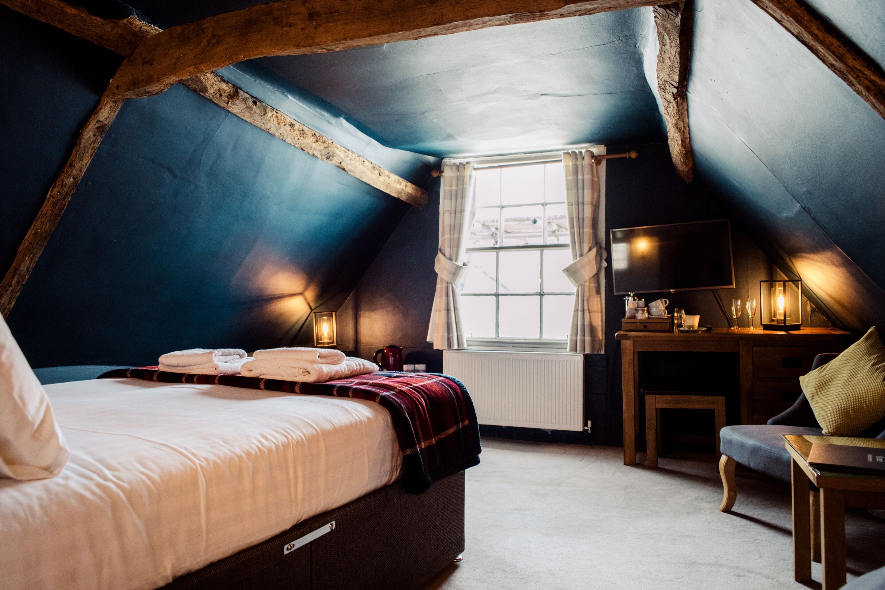Deluxe Double Room, Private Bathroom, City View | In-room safe, iron/ironing board, free WiFi