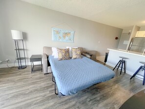1 Schlafzimmer, Bügeleisen/Bügelbrett, kostenloses WLAN, Bettwäsche