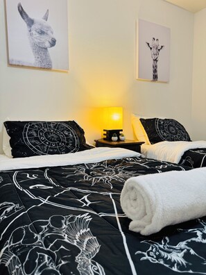 3 bedrooms, WiFi, bed sheets