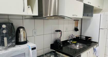 Apartment with queen bed, smart TV, garage, air and Wi-Fi. Pets allowed