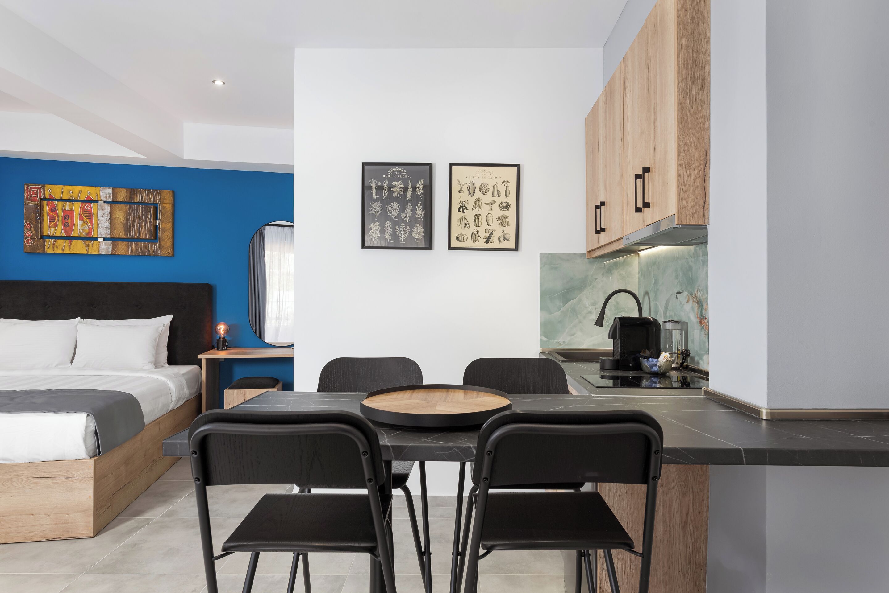 Lägenhet - utsikt mot bergen | Matservice på rummet