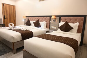 Family Room | Select Comfort beds, minibar, free WiFi, bed sheets - Hotel Kashi Crown (Varanasi)