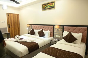 Family Room | Select Comfort beds, minibar, free WiFi, bed sheets - Hotel Kashi Crown (Varanasi)