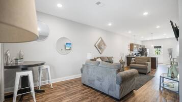 TV connectée, cheminée