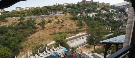 Façana frontal de l'allotjament