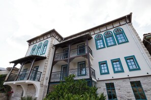 Façade de l’hébergement