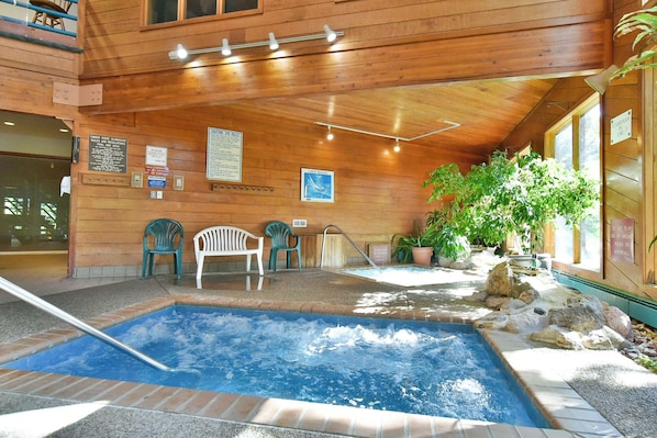 Indoor pool, a heated pool