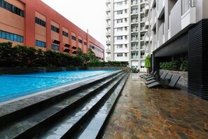 Apartamento, 1 quarto, sacada, vista para a cidade | Piscina | Piscina externa