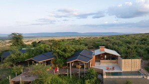 Front of property - Saruni Eagle View (Maasai Mara)