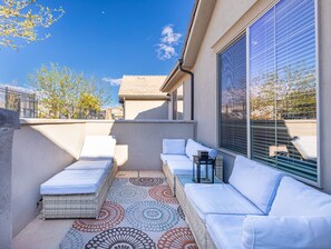 Maison mitoyenne, 3 chambres | Terrasse/Patio