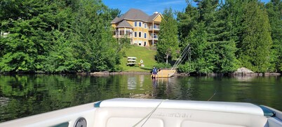 Site unique ! La rivière St-Maurice est magnifique. Entre Montréal et Québec