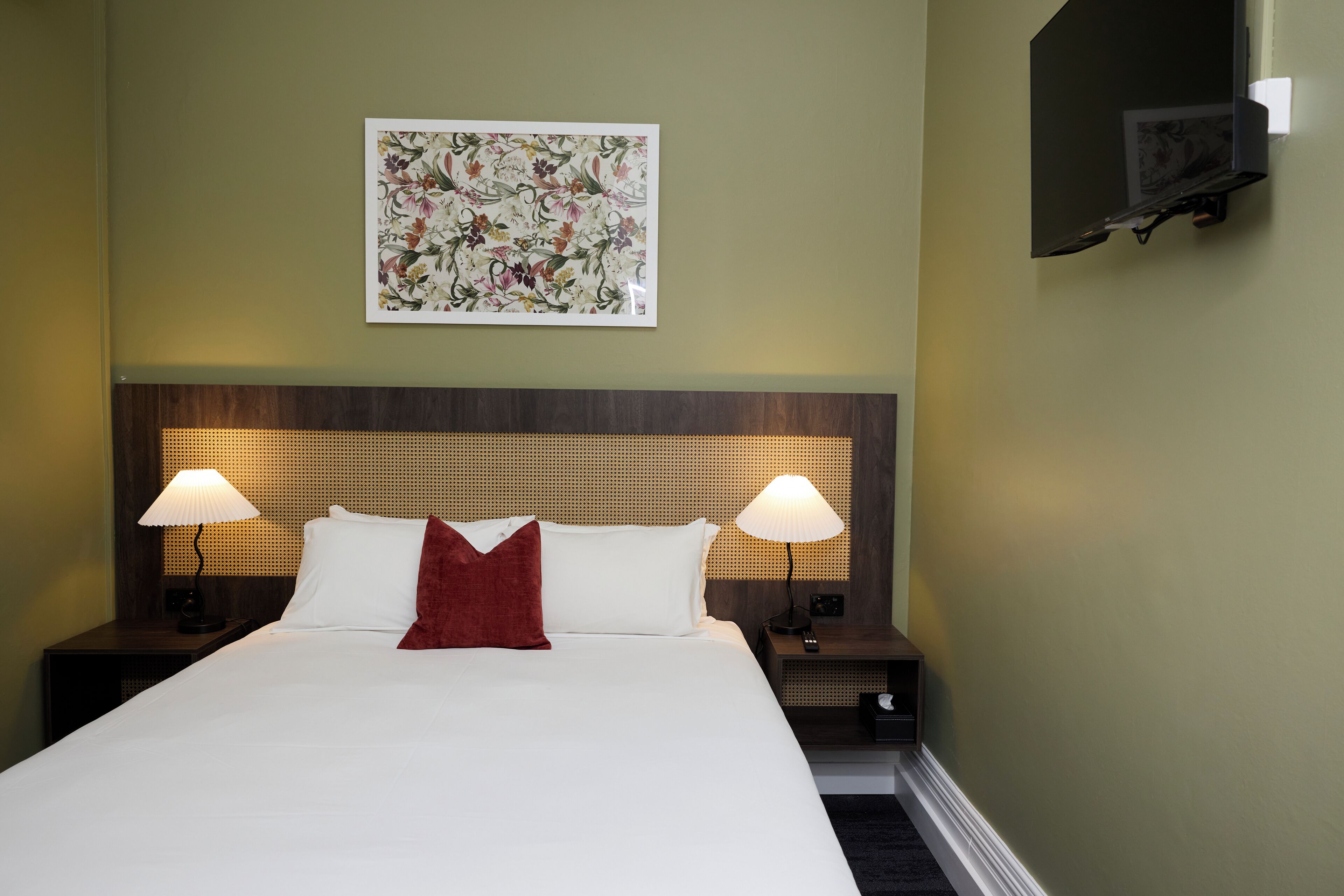 2 bed self-contained apartment | Front of property - evening/night