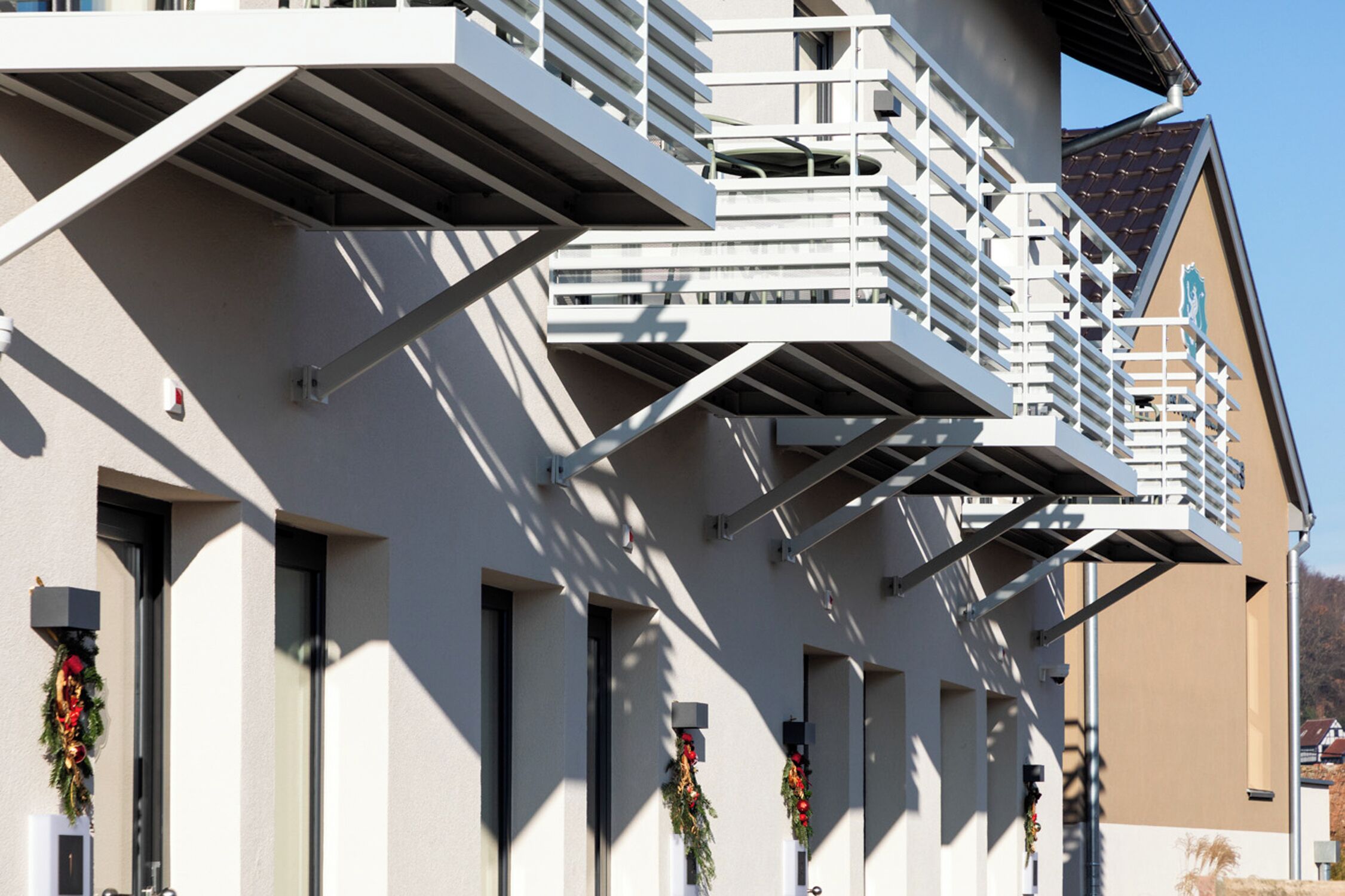 Fachada del alojamiento