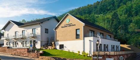 Overnatningsstedets facade