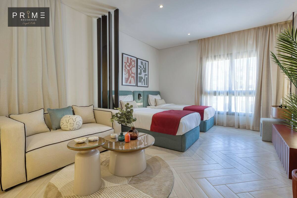 Deluxe Studio, 2 Single Beds