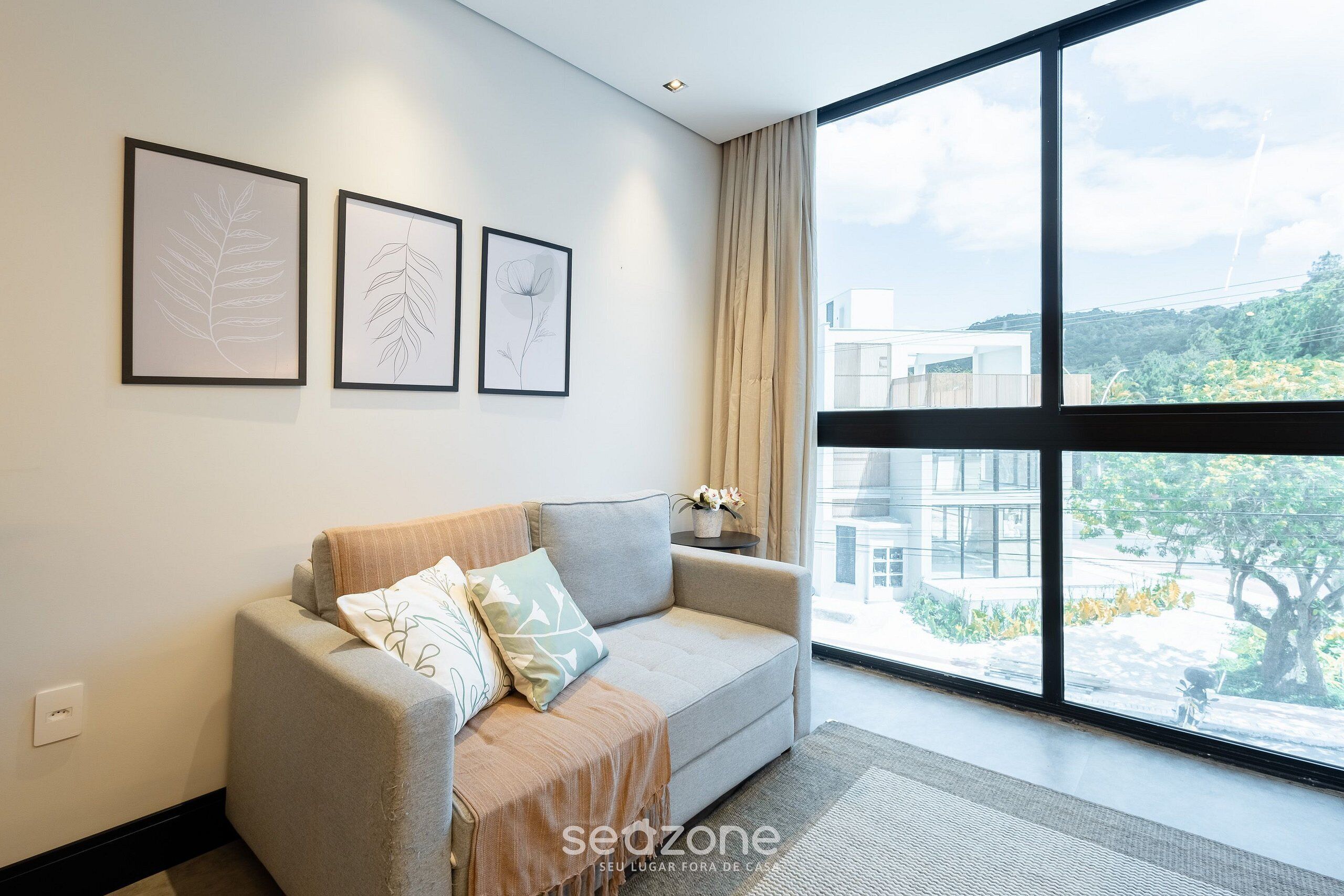 Apartamento básico | Área de estar