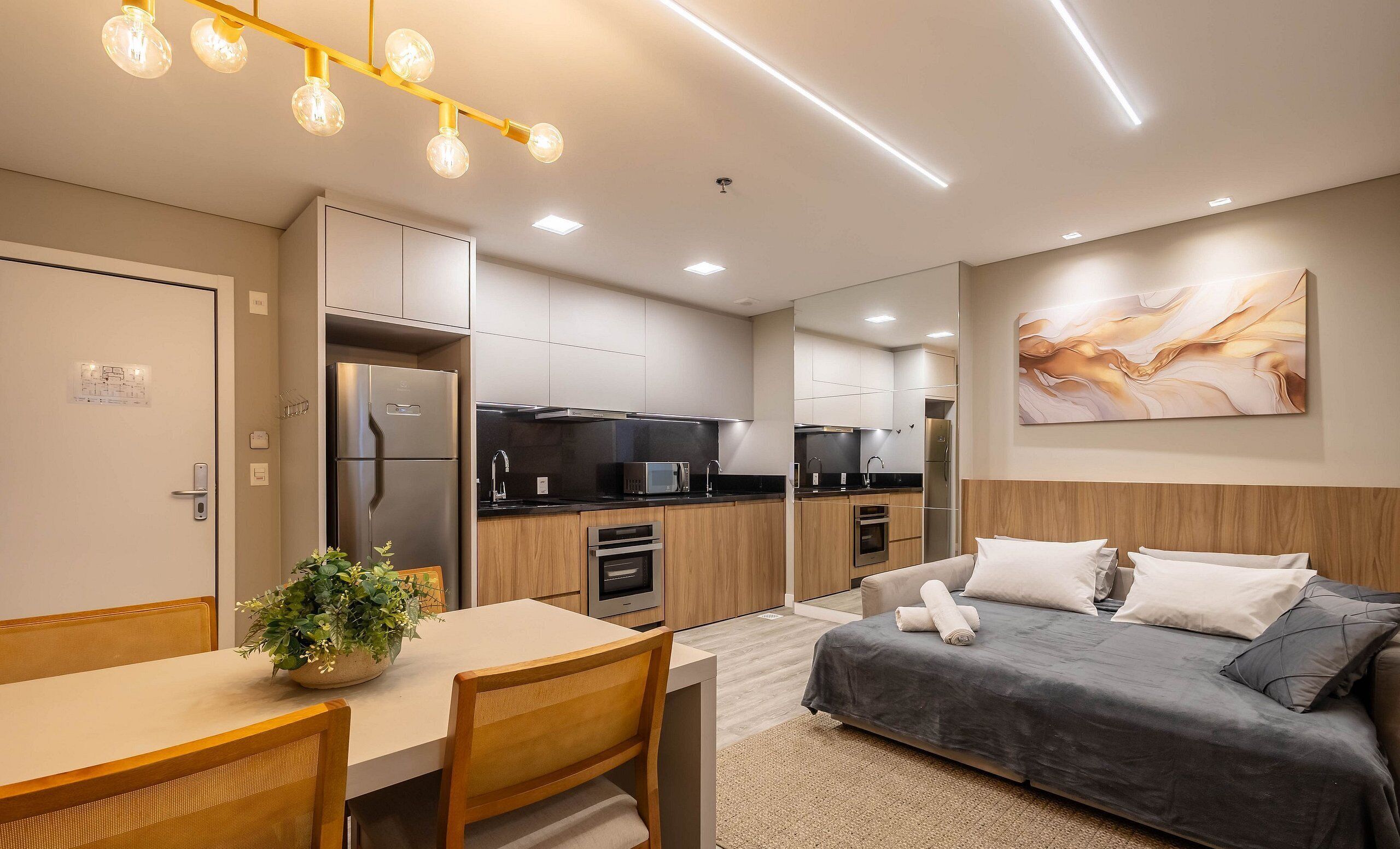 Apartamento básico | Parte interna