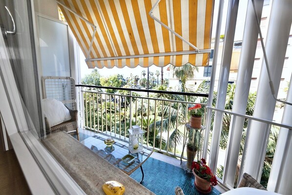 Appartement, 2 chambres, vue mer | Terrasse/Patio