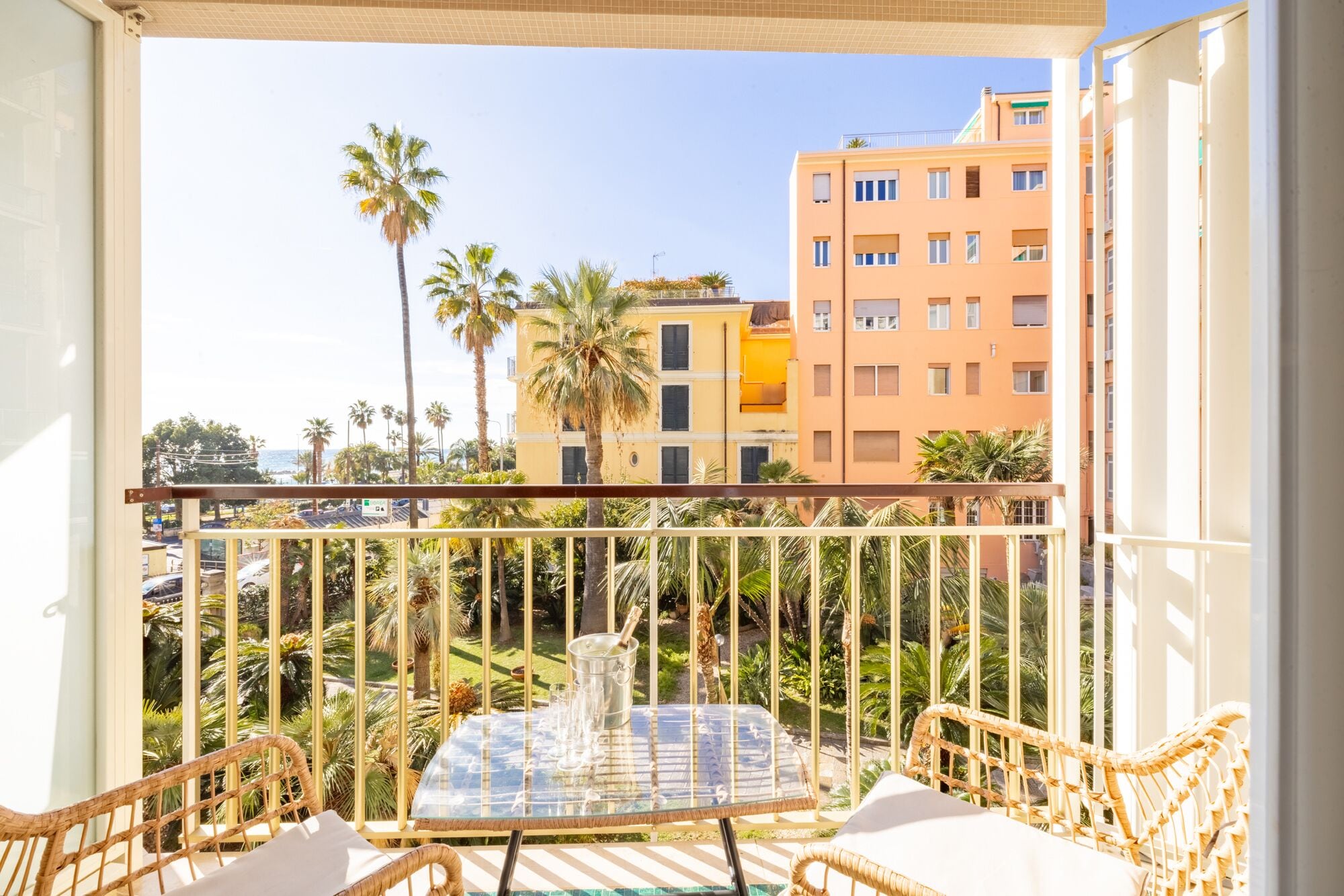 Apartment, 2 Bedrooms, Sea View | Balcony