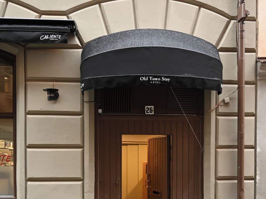 Façade de lâhĂ©bergement