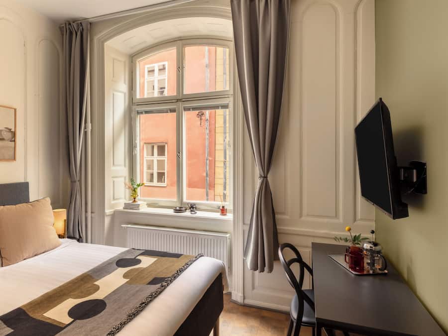 Quarto standard | Wi-Fi de cortesia, roupa de cama