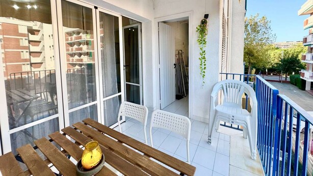 Outdoor dining - Apartment Apartsalou Blau Mari (Salou)