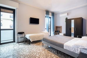 Apartment, 3 Bedrooms, Balcony | Iron/ironing board, free WiFi