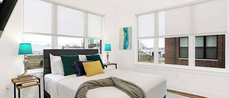 3 habitaciones, tabla de planchar con plancha, wifi y ropa de cama