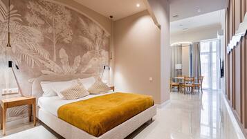 1 slaapkamer, een strijkplank/strijkijzer, wifi, beddengoed