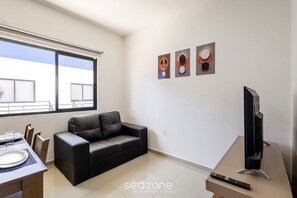 Basic Apartment | Living area - Beautiful Apartments in Campeche - Floripa - SCO (Florianópolis)