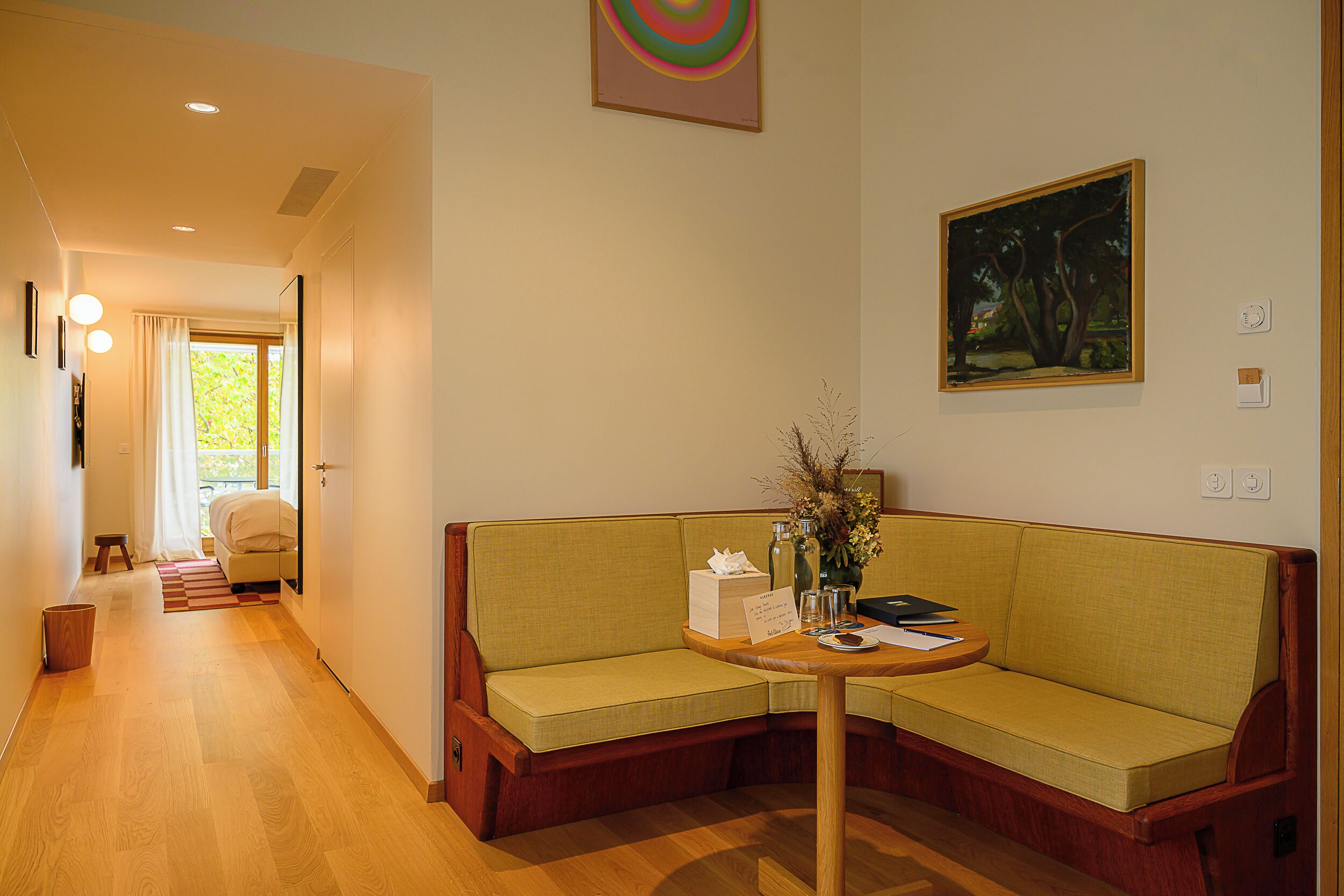 Family Suite, Balcony | Living area | Printers