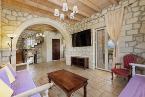 Living area - Villa Rea Chania (Chania)