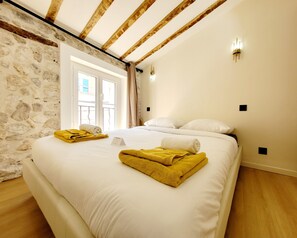 1 Schlafzimmer, Bügeleisen/Bügelbrett, kostenloses WLAN, Bettwäsche