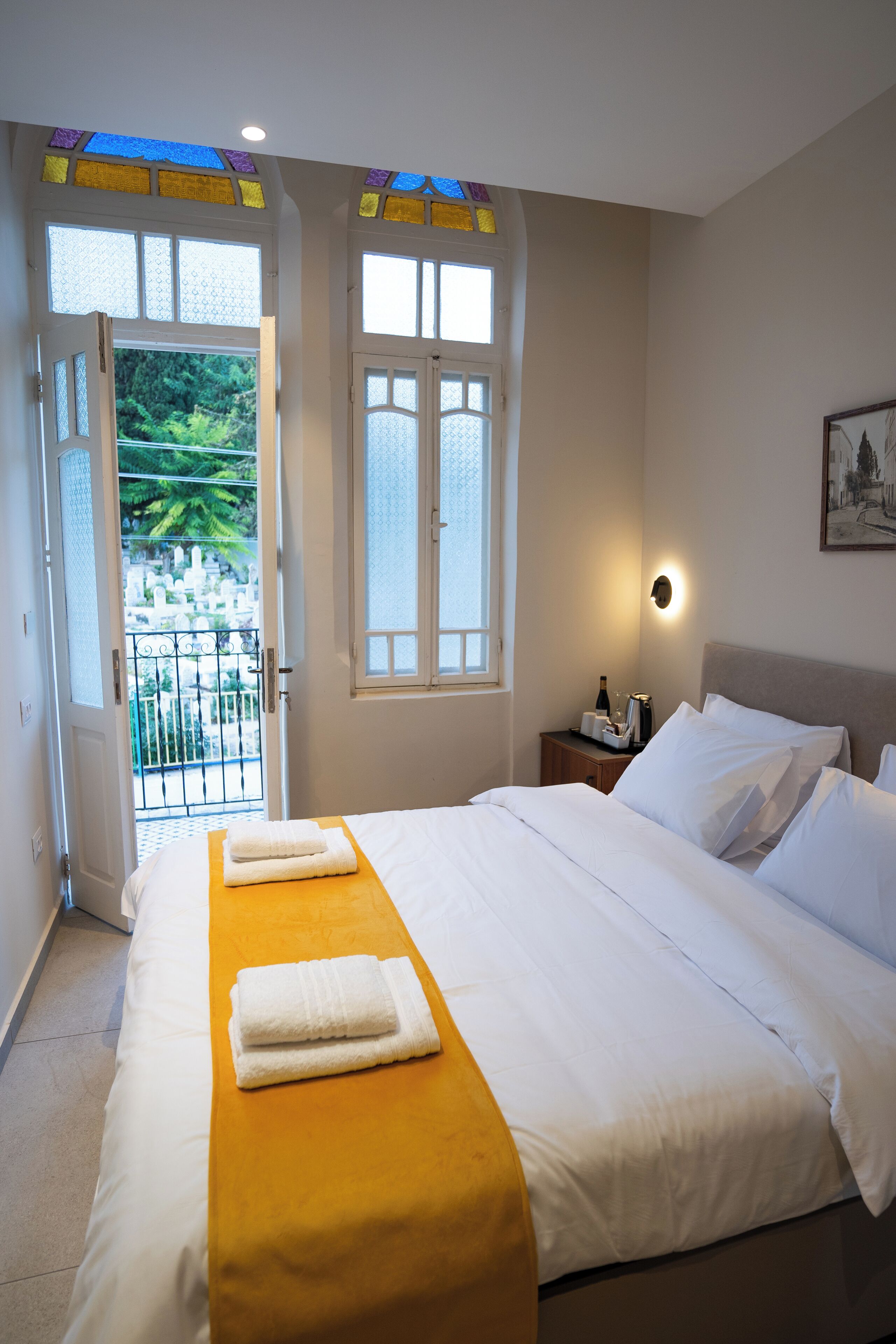 Deluxe Double Room, City View | Desk, iron/ironing board, free WiFi