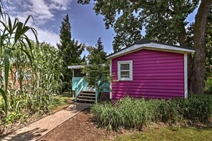 Front of property - Resort Cabin 1 Mi to Middle Bass Island State Park (Put-in-Bay)