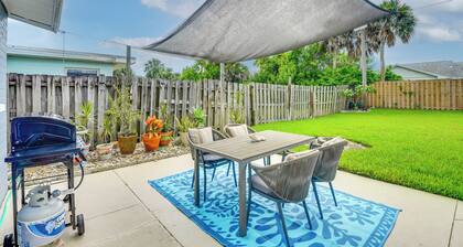 Walk to Shore + Pier: Family Home in Ormond Beach