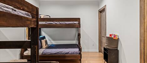 4 bedrooms, iron/ironing board, travel crib, WiFi
