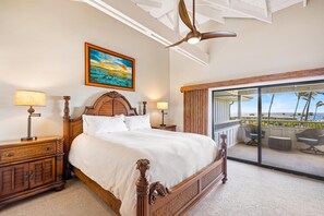 2 bedrooms, iron/ironing board, free WiFi, bed sheets - NEW! Ocean View 2br with Athletic Club Access (Koloa)