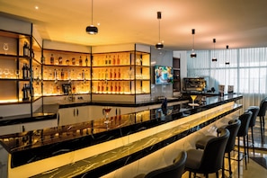 Bar (on property) - Omedad Hotel (Addis Ababa)