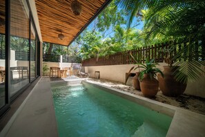 Terrace/patio - Apartment with Private Pool in Tulum (Tulum)
