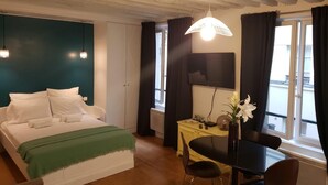 1 bedroom, iron/ironing board, WiFi, bed sheets - LOUVRE ST GERMAIN Rue VERNEUIL (Paris)