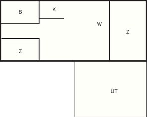 House | Floor plan - 5 Person Holiday Park Home in Bryrup (Bryrup)