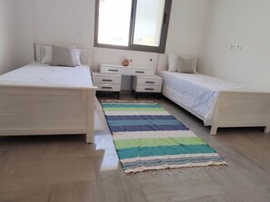 3 habitaciones, wifi y ropa de cama