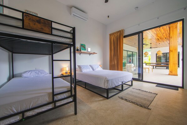 6 bedrooms, in-room safe, iron/ironing board, travel cot