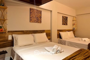 Wifi gratis y ropa de cama 
