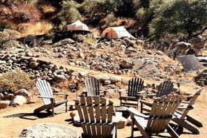 Overnatningsstedets område