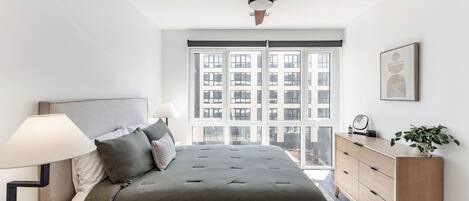 1 chambre, fer et planche à repasser, Wi-Fi gratuit, draps fournis