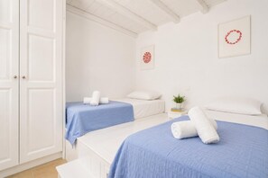 2 dormitorios, tabla de planchar con plancha, wifi y ropa de cama