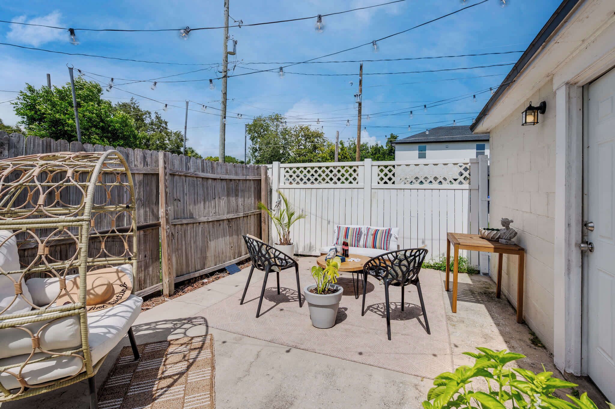 Opções para refeição ao ar livre